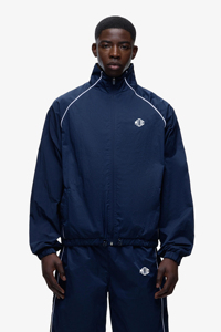 Mens Navy Blue Windbreaker Tracksuit Lightweight Waterproof Sportswear <b>Track</b> <b>Jacket</b> And Loose Fit Pants Breathable - Product Image 5
