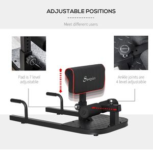 Sistema de Gimnasio en Casa 3 en 1, Máquina Acolchada para Flexiones, Abdominales y Sentadillas Profundas, Equipo de Entrenamiento para Abdominales - Product Image 6