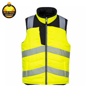 Chaleco de Seguridad de Alta Visibilidad con Cinta Reflectante, Transpirable, de Poliéster, Personalizado - Product Image 4