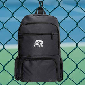 Sac à dos de padel à structure simple avec fermeture éclair, pour le rangement - Product Image 2