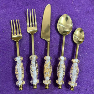 Ensemble de couverts d'hôtel, Couverts de restaurant en gros, Ensemble de couverts occidentaux, Ensemble de couverts vintage, Ensemble de couverts faits à la main, Couverts en gros - Product Image 1