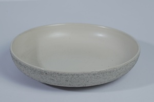 Plato Redondo de Cerámica Blanca, Vajilla Minimalista, Apto para Lavavajillas, Ecológico, No Tóxico, para Restaurante y Hogar - Product Image 4