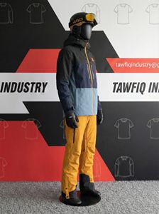 Traje de Esquí de Invierno Impermeable de Alta Calidad para Hombre, Talla Grande, Chaqueta de Nieve Transpirable con Diseño de Logotipo Personalizado y Aislamiento de Forro Polar - Product Image 3