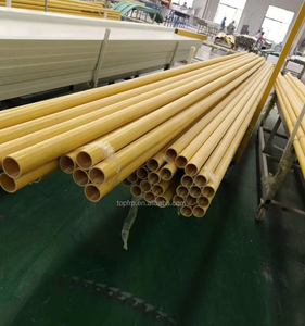 Tube en fibre de verre creux pultrudé flexible en polymère renforcé, isolation industrielle en PRV, anti-corrosion, surface lisse - Product Image 4