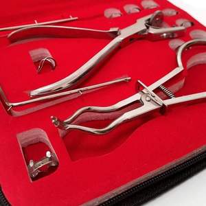 Kit de Iniciación para Dique de Goma, 13 Piezas, Marco de Acero Inoxidable, Instrumentos Dentales Manuales Reutilizables, Certificado CE - Product Image 5
