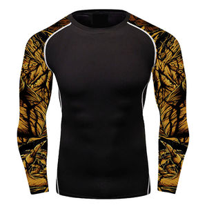 Rashguard élégant pour hommes, très vendu, respirant, confortable, de haute qualité, écologique, facile à laver, couleurs personnalisables sur le devant - Product Image 1
