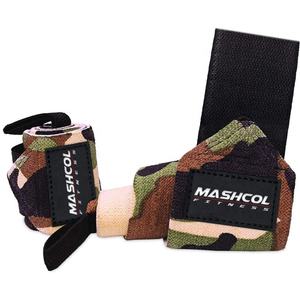 Muñequeras ajustables unisex transpirables con estampado de camuflaje personalizado de 18 "con lazo para el pulgar para entrenamiento de gimnasia y levantamiento de pesas - Product Image 1