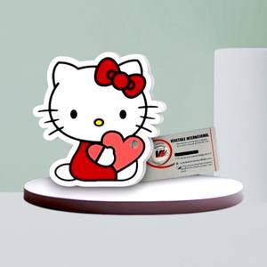 Novedad: Paleta de Pestañas Hello Kitty para el Día de San Valentín, Paleta de Pestañas de Marca Privada, Paleta de Extensión de Pestañas de Acero Inoxidable con Forma de Mariposa - Product Image 1