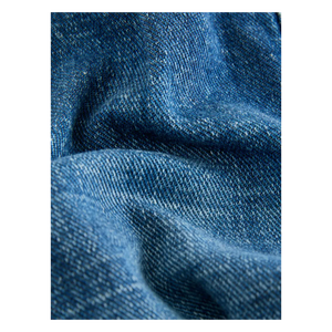 Jeans en denim de coton foncé à jambes larges et amples pour garçons, respirants, ODM, décontractés, pour le printemps - Product Image 4