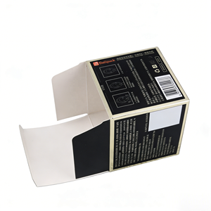 Emballage personnalisé pour produits de soins personnels, boîte artistique avec revêtement UV, gaufrage, matériaux recyclés, fabricant OEM pour marques et vente au détail - Product Image 1