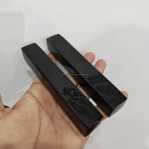 Cuenco Cuadrado Moderno de Cuerno de Ganado con Tirador Metálico para Mueble a Precio Económico - Product Image 2