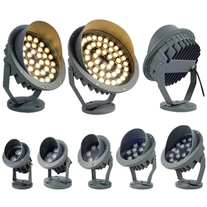 ไฟสปอตไลท์ภายนอกอาคาร RGB COB DMX RGBW สำหรับตกแต่งภูมิทัศน์ กำลังไฟ 18 วัตต์ รูปทรงกลม ไฟ LED ฟลัดไลท์ กันน้ำ IP65 CRI90 ควบคุมผ่านแอป - Product Image 4
