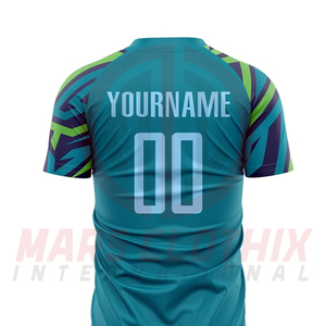 Uniforme de fútbol sublimado de alta calidad para deportes de equipo, conjunto de camiseta y pantalones cortos de entrenamiento unisex. - Product Image 4