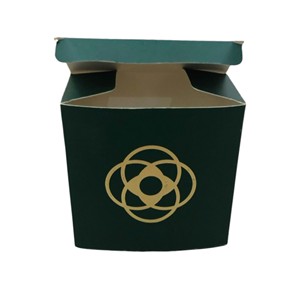 Cajas de Cartón Reciclado con Laminado Mate Color Marfil, con Logotipo e Impresión Personalizados para Empaque de Alimentos Premium, Venta al Por Mayor - Product Image 1