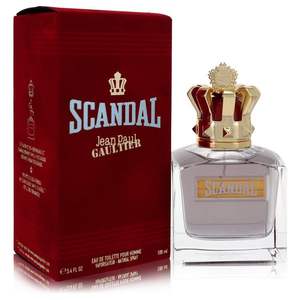 Parfum Scandal pour homme, vaporisateur rechargeable de 3,4 oz, eau de toilette - Product Image 1