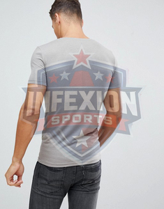 T-shirt en jersey de coton à manches longues pour homme, coupe ajustée, couleur unie, col rond, décontracté, respirant, tricoté - Product Image 4