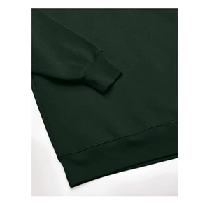 เสื้อสเวตเชิ้ตคอกลมสีเขียวเข้มสำหรับผู้ชาย น้ำหนักเบา ทรงปกติ สีพื้น ผ้าถัก แขนยาว สวมใส่สบายๆ สำหรับฤดูใบไม้ร่วง - Product Image 6