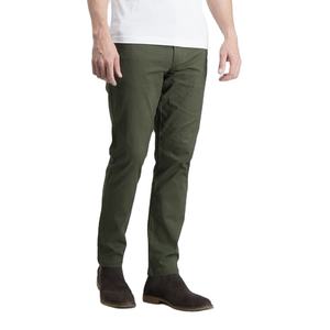 Pantalon de survêtement en velours côtelé pour homme, personnalisé, avec cordon de serrage, taille mi-haute, teint en pièce, 100 % coton, imperméable, respirant, style décontracté - Product Image 1