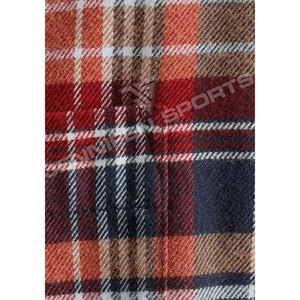 เสื้อเชิ้ตผ้าสักหลาดลายสก็อตสำหรับผู้ชาย หนา 100% ผ้าขนสัตว์บุซับใน เสื้อเชิ้ตฤดูหนาวแขนยาว สวมใส่สบายๆ ทำงานได้ ติดกระดุม - Product Image 2