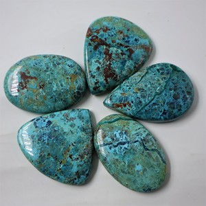 High Quality Natural Quartz Cabochon Loose Smooth Polished Cushion Cut Blue <b>Fire</b> Oval Pear <b>Stone</b> Necklace Pendant Jewelry Making - Product Image 2