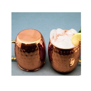 Elegant Copper Tumbler Drinking Glass Handmade Ayurvedic Wellness Vessel Premium Dining Kitchen Durable Metal Cup - Product Image 5