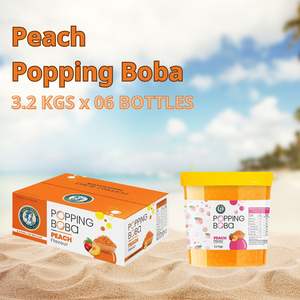 Té de Burbujas con Perlas de Tapioca Sabor Melocotón, Certificado Halal, Lactato de Calcio, VINUT TRUST, Listo para Consumir, Bajo MOQ - Product Image 4