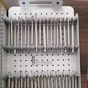 F.J. INTERNATIONAL FJI-6761 Venta al por mayor de fábrica: Nuevo set de 54 piezas para extracción de tornillos rotos en UCI hospitalaria, instrumentos quirúrgicos ortopédicos para columna vertebral - Product Image 5