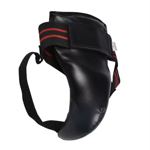 New Professional Boxing <b>Groin</b> Guard <b>Protector</b> High Quality Customizable WHITE STITCH INTERNATIONAL Boxing <b>Groin</b> Guard Custom - Product Image 3