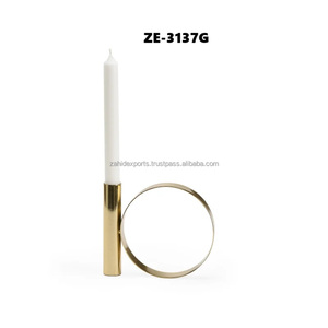 <b>Mirror</b> Polish Candle Holder for Fine Dining Table Setup and Restaurant Decor Projectsfor <b>Tabletop</b> Decor Soft Ambiance - Product Image 2