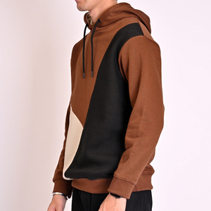Sweat à capuche pour homme de haute qualité 100% coton, logo personnalisé, multicolores, respirant, vêtements d'hiver, col à capuche, motif uni - Product Image 6