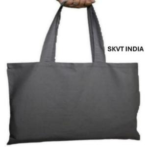 Bolsa de Lona Reutilizable, Bolsa de Compras de Gran Capacidad, Bolso de Mano para Compras, Viajes y Uso Diario - Product Image 1
