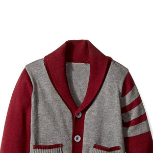 Cardigan en tricot personnalisé pour femme, col en V boutonné, grande taille, décontracté, brodé, doux, léger, style universitaire, automne-hiver - Product Image 4