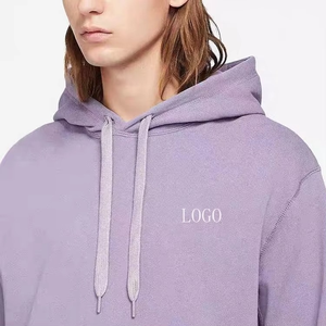Lilac Hooded Tracksuit Set Full Length Sweatshirt And <b>Pants</b> With Side Pockets Breathable Casual Wear For Adults - Product Image 4