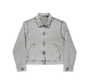 OEM ropa personalizada del fabricante de alta calidad de algodón con cremallera desgaste Hip Hop chaqueta para los hombres - Product Image 1