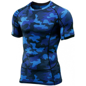 Sublimation Rash Guard Men Compression Top Custom Design Long Sleeve Sportswear Training Fitness <b>Shirt</b> - Product Image 5