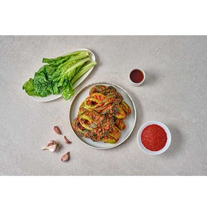 [Palgong Kimchi] Kimchi aux feuilles de moutarde Palgongsan, Kimchi coréen épicé, produit alimentaire traditionnel à base de légumes fermentés - Product Image 3