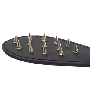 ไม้พายเข็มขัดหนังวัวพร้อมที่จับแบบตรึงสำหรับเล่น BDSM ที่ให้ผลกระทบสูง - Product Image 4