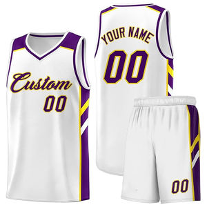 Uniforme de Baloncesto Personalizado, Pantalones Cortos de Jersey, 100% Poliéster, Cintura Elástica, Logotipo, Nombre, Número, Placa, Impresión por Sublimación, Bordado - Product Image 1
