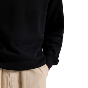 Sudadera Oversize de Cuello Redondo para Hombre, Casual, Manga Larga, 100% Algodón, Impermeable, Transpirable, Ajuste Relajado, Estilo Urbano, Otoño - Product Image 4