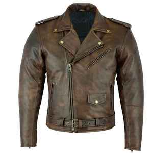 New Arrival <b>Genuine</b> <b>Leather</b> <b>Jacket</b> <b>Men</b> Premium Quality Waterproof Windproof Winter Fashion Design - Product Image 1