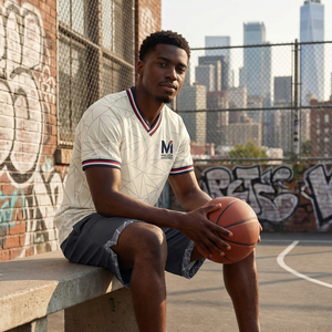 Ensemble short et maillot d'entraînement de basketball premium, respirant, uniforme sportif personnalisé, tenue d'équipe, style streetwear MALUZA INDUSTRIES - Product Image 6