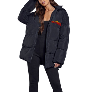 Blousons matelassés pour femmes 2026 – Tendance, grandes tailles, imperméables, respirants, réversibles, 100 % polyester, style blazer d'hiver - Product Image 2