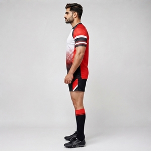 Uniforme de rugby personnalisé pour équipe, tissu polyester premium, panneaux respirants, contrôle de l'humidité, construction légère, sublimation - Product Image 3