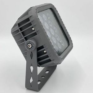 ไฟสปอร์ตไลท์ LED 18W IP65 RGB/RGBW แสงวอร์มไวท์ ปรับมุมลำแสงได้ (15-120 องศา) CRI 80 ประหยัดพลังงานสำหรับการให้แสงสว่าง - Product Image 2