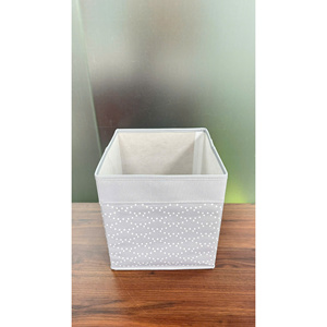 MA58NW Foldable Cube Storage <b>Box</b> Customizable Polyester Fabric OEM ODM Logo for Toys <b>Clothes</b> Office Organization Vietnam - Product Image 1