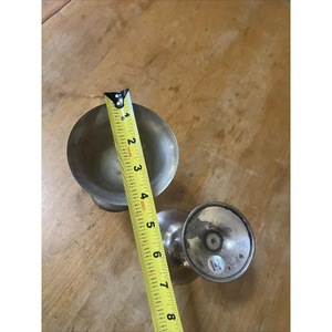 Vintage Handmade Metal Cocktail <b>Goblets</b> With Long Stem Bell Shape For Party Occasion Quantity 2 - Product Image 6