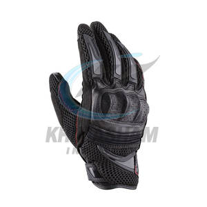 Nouveaux gants de moto en cuir de vache véritable, respirants, antidérapants, à doigts entiers, pour la course en plein air - Product Image 2