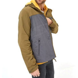 <b>Lightweight</b> Hooded Windbreaker Winter <b>Jacket</b> <b>for</b> <b>Men</b> Front Logo Modern Look Comfortable Windproof Waterproof Breathable Design - Product Image 3