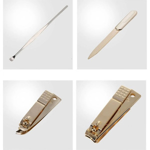 Manufacturer Custom Branded Manicure <b>Kit</b> Stainless Steel <b>Nail</b> Clippers and Grooming Tools Professional Travel <b>Nail</b> Care <b>Kit</b> - Product Image 4