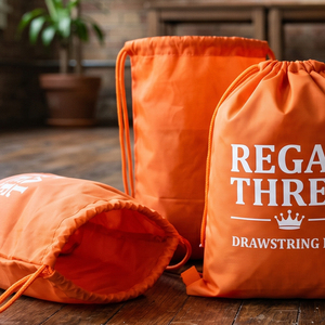 Regal Three Llc <b>Drawstring</b> <b>Backpack</b> Sportswear Storage Bag With Rope Handle Convenient Design Football <b>Drawstring</b> <b>Backpack</b> - Product Image 2